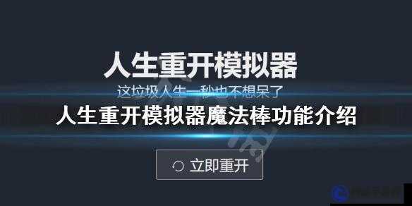 人生重開模擬器魔法棒：改變命運，重塑人生